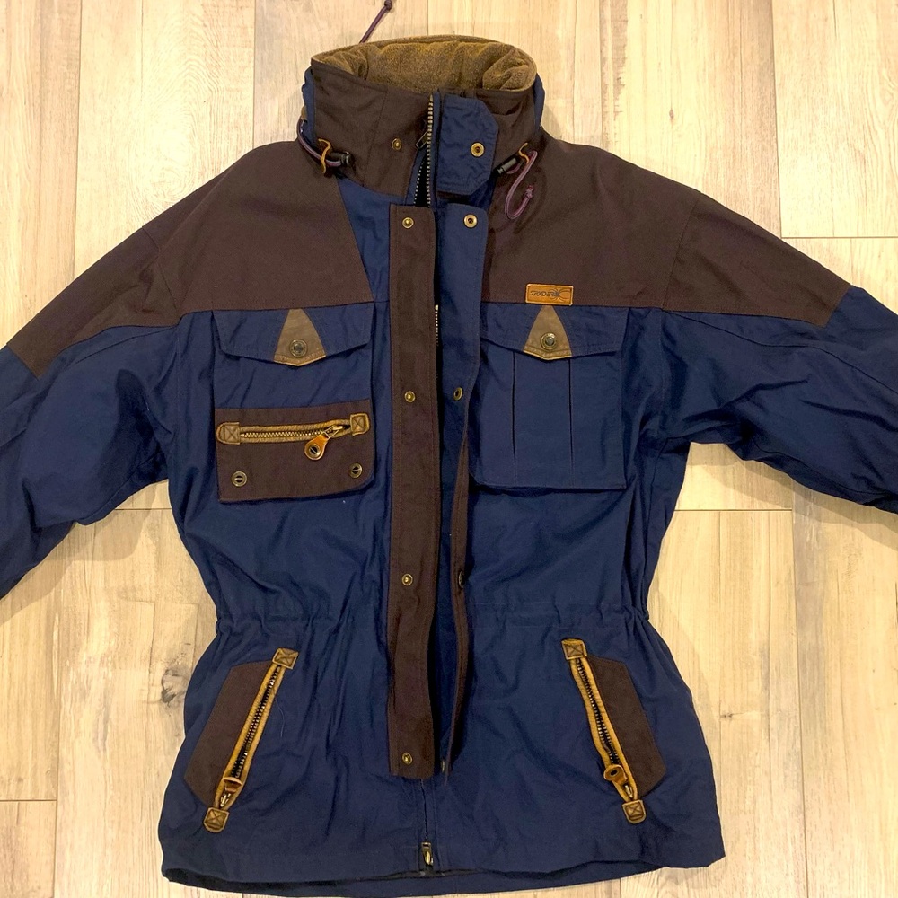 Vintage spider winter jacket